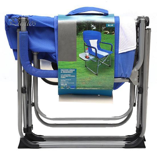 Уличный складной стул с подстаканником, приставным столиком, портативный, легкий, прочный, для кемпинга, пешего туризма, пикника, рыбалки, складной стул, сиденье