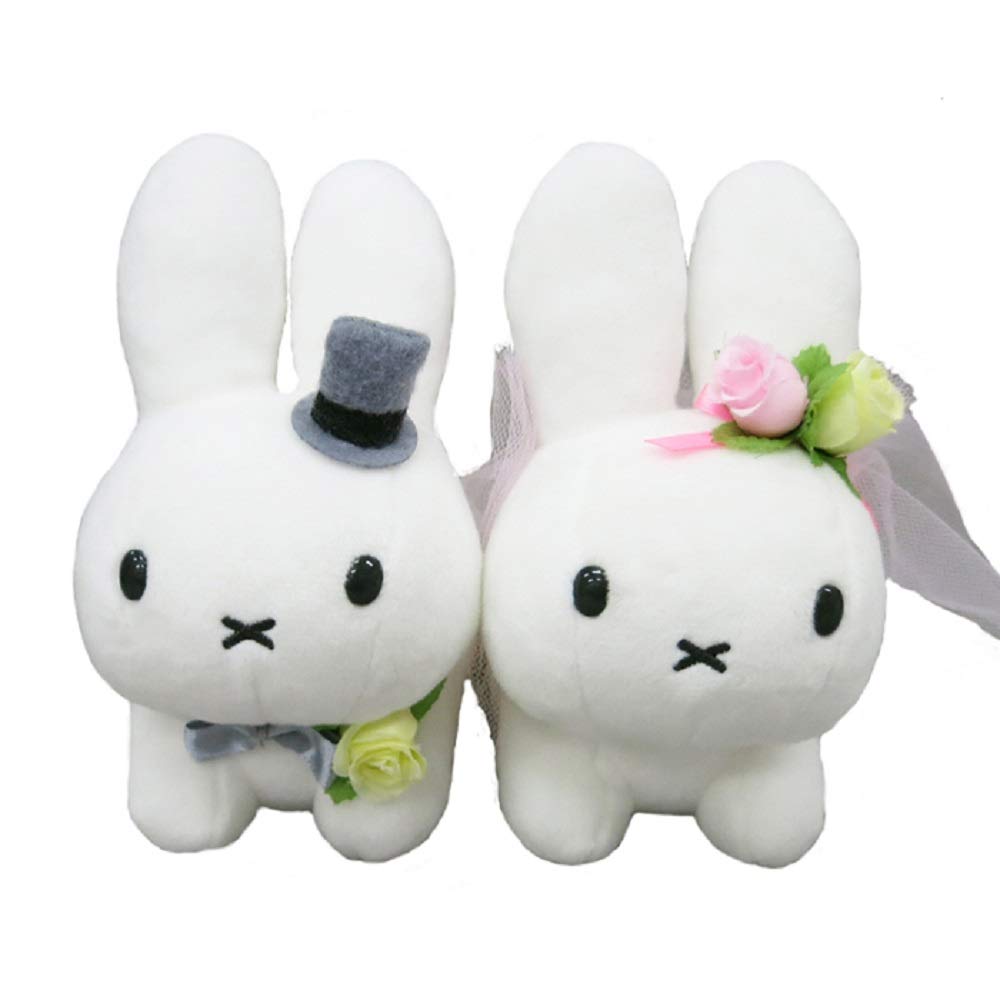 Sekiguchi Wedding Doll, Rabbit, Approx. Height 15cm x Width 18cm x Depth 15cm, Bruna