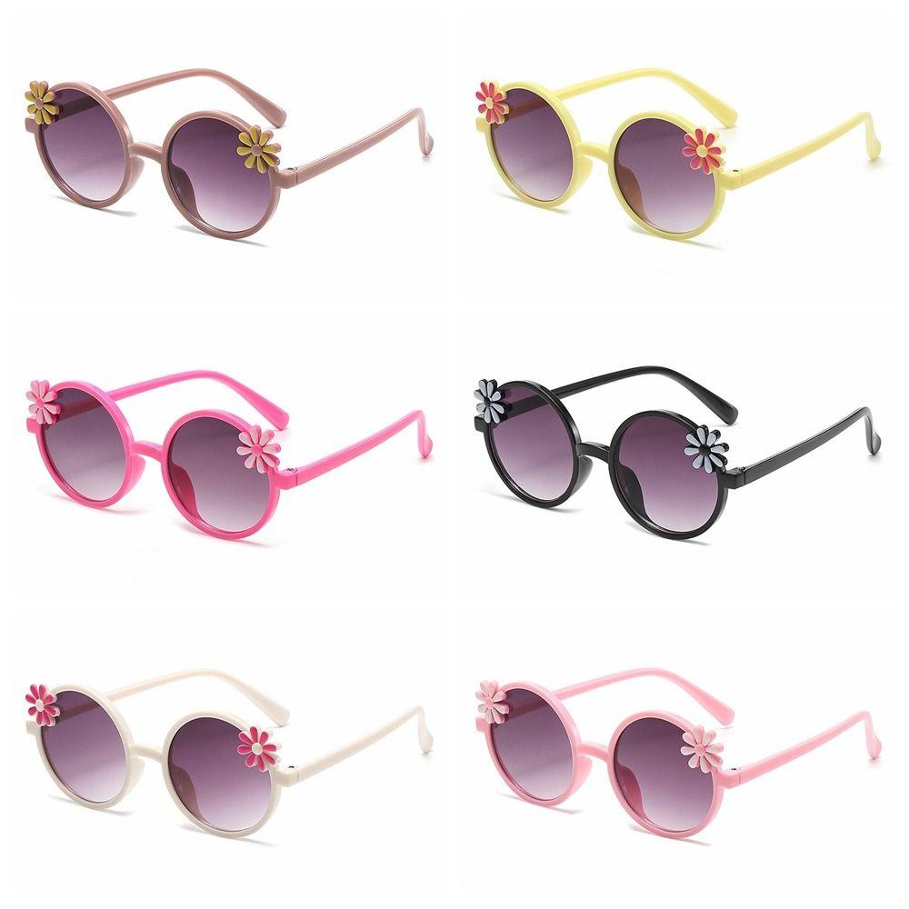 Shades Blocking Sunglasses Anti Radiation Glass Children Eyeglass Cool Flower Sunglasses Eyewear