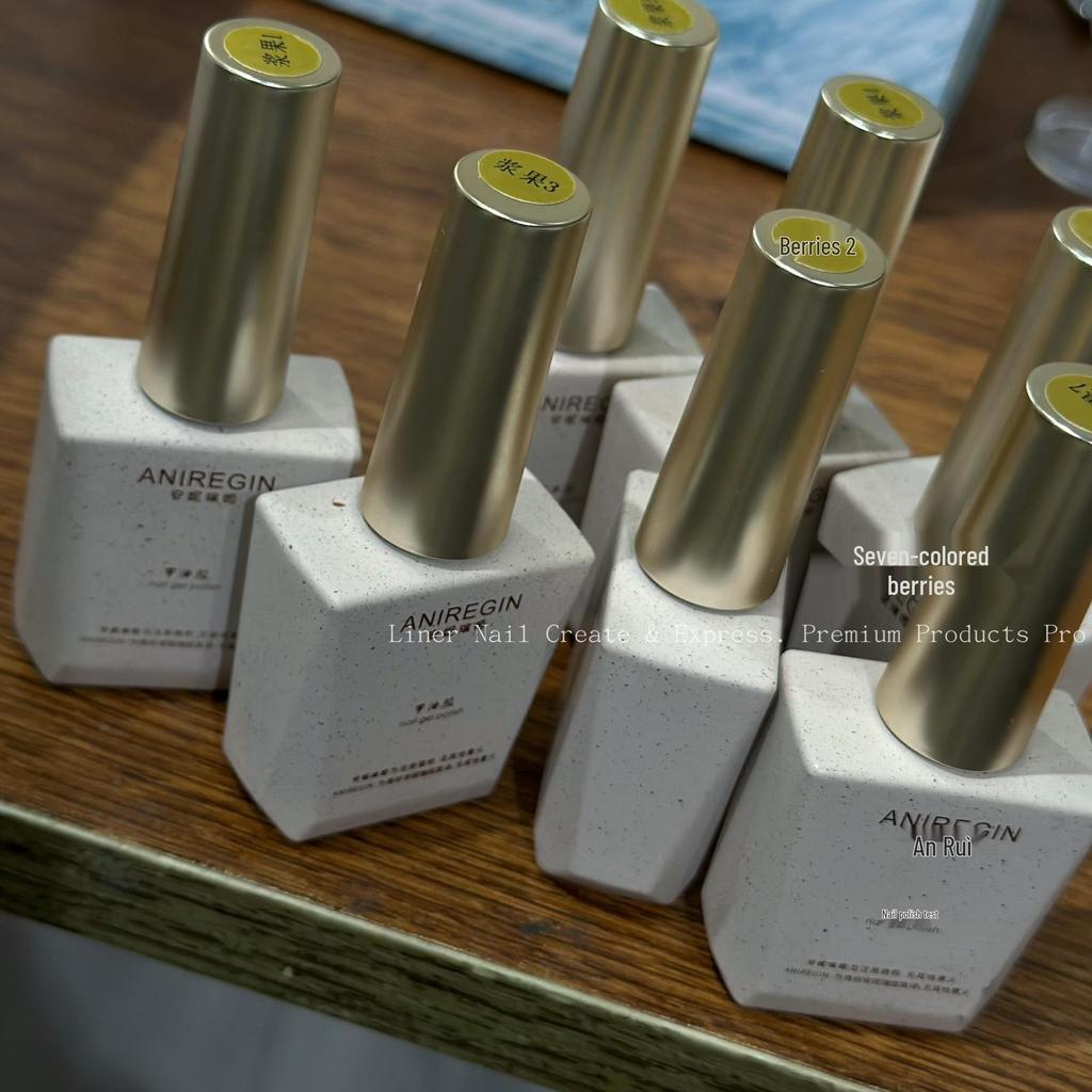 Линь Эр Арт-дизайн ногтей: Ягодная серия глазурованных гель-лаков Осень/Зима 7 цветов