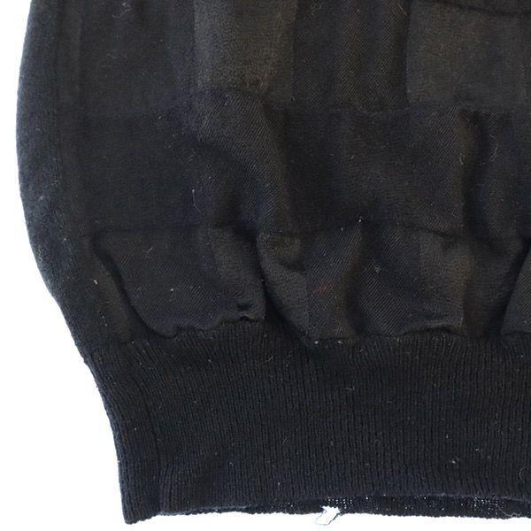 Fred Perry Вышивка в одну точку Свитер с длинным рукавом и V-образным вырезом S вязаный Женский Б/у