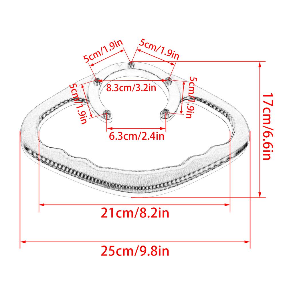 Motorcycle Universal CNC Passenger Handle Grip Hand-Held Gas Fuel Tank Armrest Handgrips For Yamaha YZF-R6 YZF R6 YZFR6 All Year