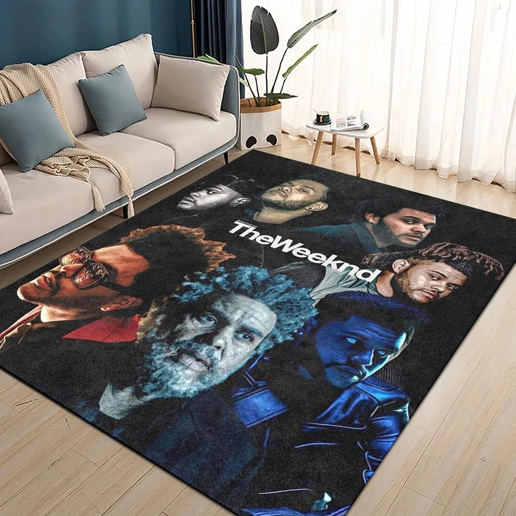 3D THE WEEKND, XO Альтернативный R&B Абель Тесфайе Ковер для Гостиной Спальни Дома Декорация Дивана, Детский Нескользящий Напольный Коврик