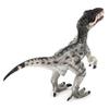 English Detail Map Dinosaur World Figure Model Toy Fizilong Velociraptor Jaw Movable
