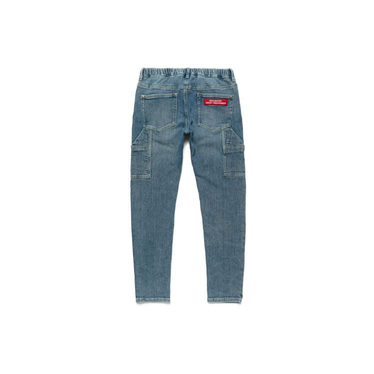 HUMAN MADE Jeans Men's Blue Moderate Straight Fit Pants HM21PT003