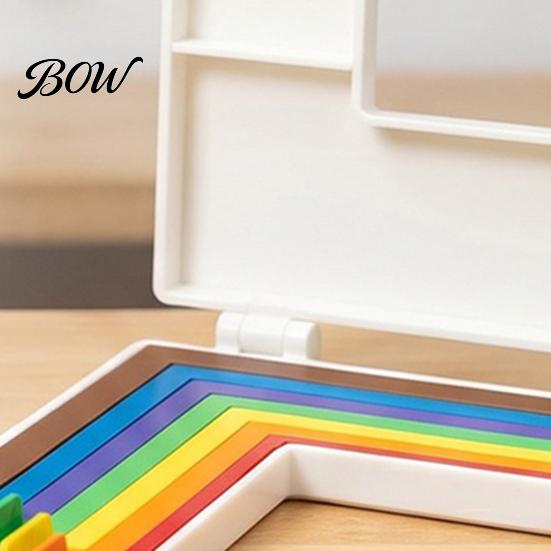 DIY Craft Ruler Paper Alignment Tool Set, 7 Size Guide with Storage Layering Case, Color Coded Positioning for Card Making Scrapbooking
