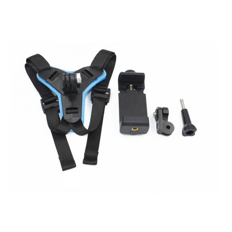 Подставка для подбородка мотоциклетного шлема, кронштейн для камеры, спортивная камера, полнолицевой держатель, мобильный телефон, кронштейн для GoPro Hero 11 10