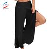 БрюкиЖенские модные спортивные брюки для фитнеса и йоги, широкие брюки, 10 цветов