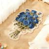Flower Pattern Bedroom Decor Rose Carpet Irregular Shape Carpets for Living Room Fluffy Soft Lounge Floor Mat Thickend Plush Rug