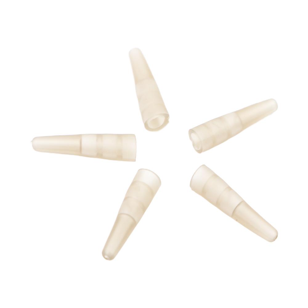 For Saftey Lead Clips Outdoor Fishing Carp Fishing Rig Sleeves Pipe Tube Brown Cones Tail Tubes