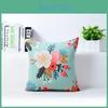 Exquisite Vivid Flower Floral Plants Linen Pillow Case For Decorative Cushion 18
