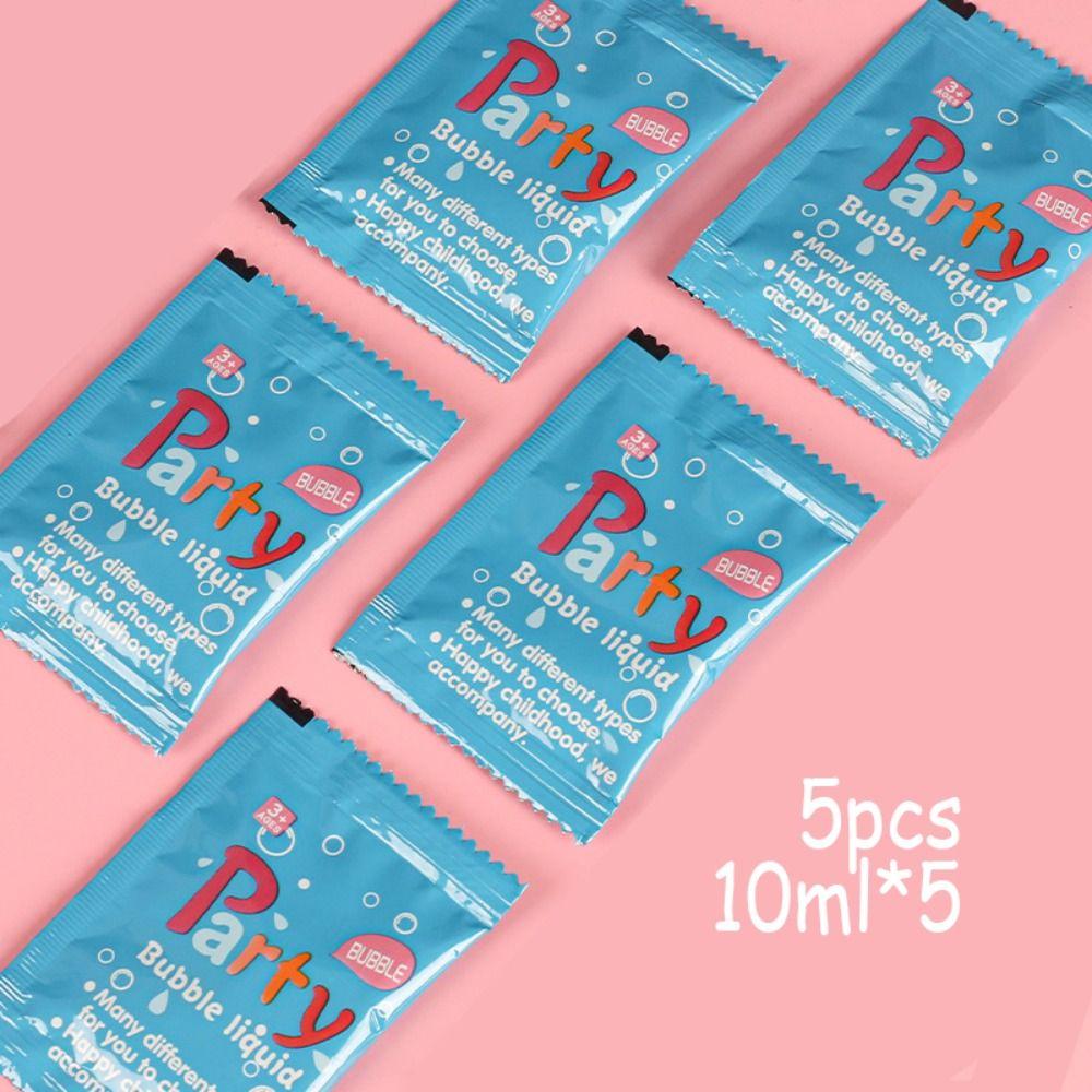 5PCS Machine Parts Concentrate Bubble Liquid Bubble Machine Bubble Liquid Bubble Machine