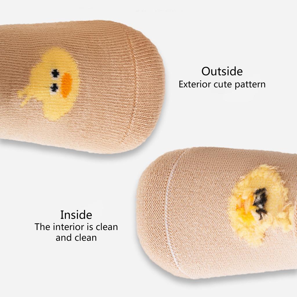 Носки для малышей, носки с нескользящей резиновой подошвой, дышащие хлопковые носки с героями мультфильмов, носки для первых походов, детские носки для ходьбы в помещении