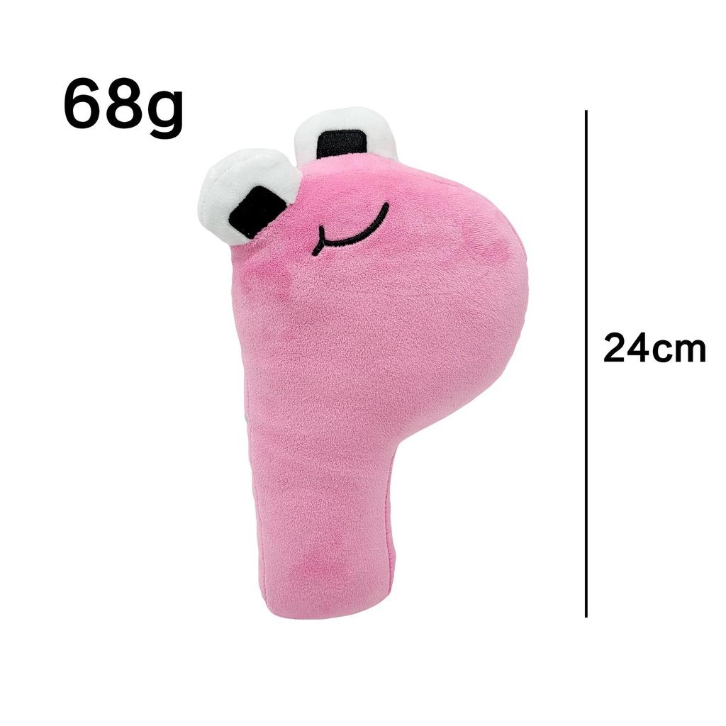 Colorful Alphabet Lore Letter A Plush Doll Educational Toys Xmas Home Decor Gift