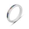 Silver Ring with Cubic Zirconia, Product Weight 3.02 G (2172932)