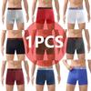 1Pcs Men's Panties 100%Polyester Boxer Briefs New Letter Belt Boxers Underwear For Man Shorts Sexy Men Underpants