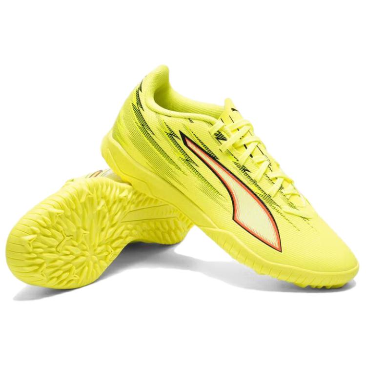 Puma Ultra 6 Удобный Универсальный TT (Резиновые шипы) Искусственный газон Прочные Легкие Футбольные бутсы Унисекс кроссовки Флуоресцентно-желтый 108987-01