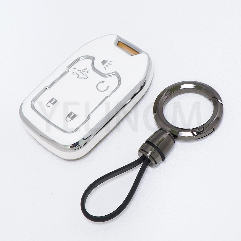 Корпус ключа с 5/6 кнопками, чехол-брелок, держатель для GMC Sierra Acadia Terrain Yukon для Chevrolet Silverado Suburban Tahoe, чехол для автомобильного ключа, смарт