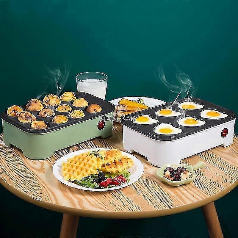 Electric Eggs Roasted Hamburger Machine Red Beans Cake Crepe Maker Mini Pie Pancake Baking Fried Egg Omelette Frying Pan