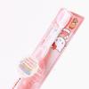 Зубная щетка Hello Kitty с резиновой ручкой - 5 шт.