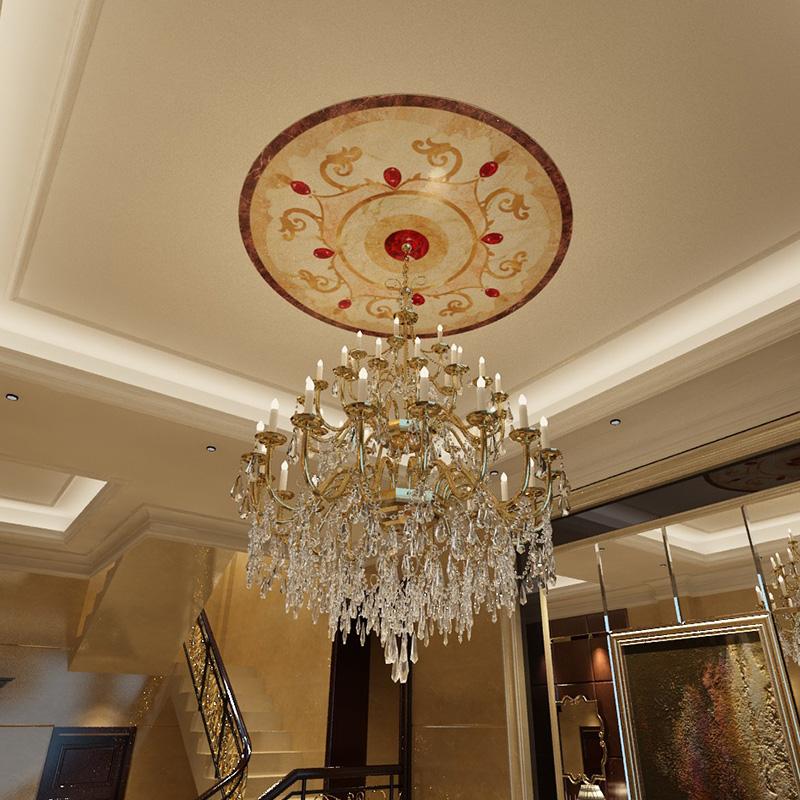 1 шт. паркетная наклейка на стену, украшение дома, обои, гостиная, потолочные светильники, наклейки, самоклеящиеся потолочные наклейки, водонепроницаемые