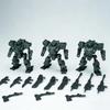 Шейх Материк 3 шт./Набор 1/60 3-минутный План Команда Fortishield Модель Механического Робота Набор для Сборки Фигурка Действия Настольное Украшение Игрушка для Мальчиков Подарок