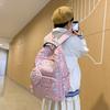 Female Schoolbag Printed Backpack Student Large Capacity Backpack