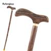 Bird Brown Wooden Single Joint Fashion Walking Stick Decorative Cospaly Cane Halloween Mace Crutch Wand Crosier 90cm