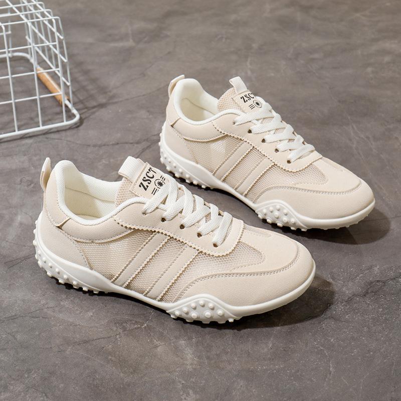 2025 корейские сетчатые прохладные модные легкие роскошные женские спортивные кроссовки для бега - дышащие модные кроссовки