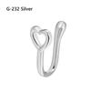 Crystal Nose Cuffs Fake Nose Cuff Non-Piercing Clip-On Nose Ring Nose Ring Cuffs African Nose Cuff