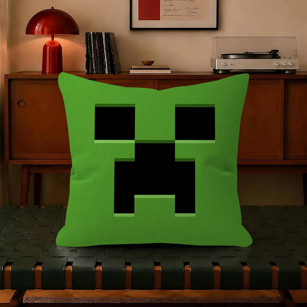 Game  pillow Cushion Cover Pillowcase Upholstery Sofa Throw Pillow Home Decor Mineccrafts Pillowcas