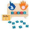 Montessori Math Finger Cognition Addition Enlightenment Early Educational Arithmetic Toy