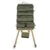 Oxford Cloth Roll Up Tool Bag Separate Pockets Multipurpose Tool Bag  Gardening