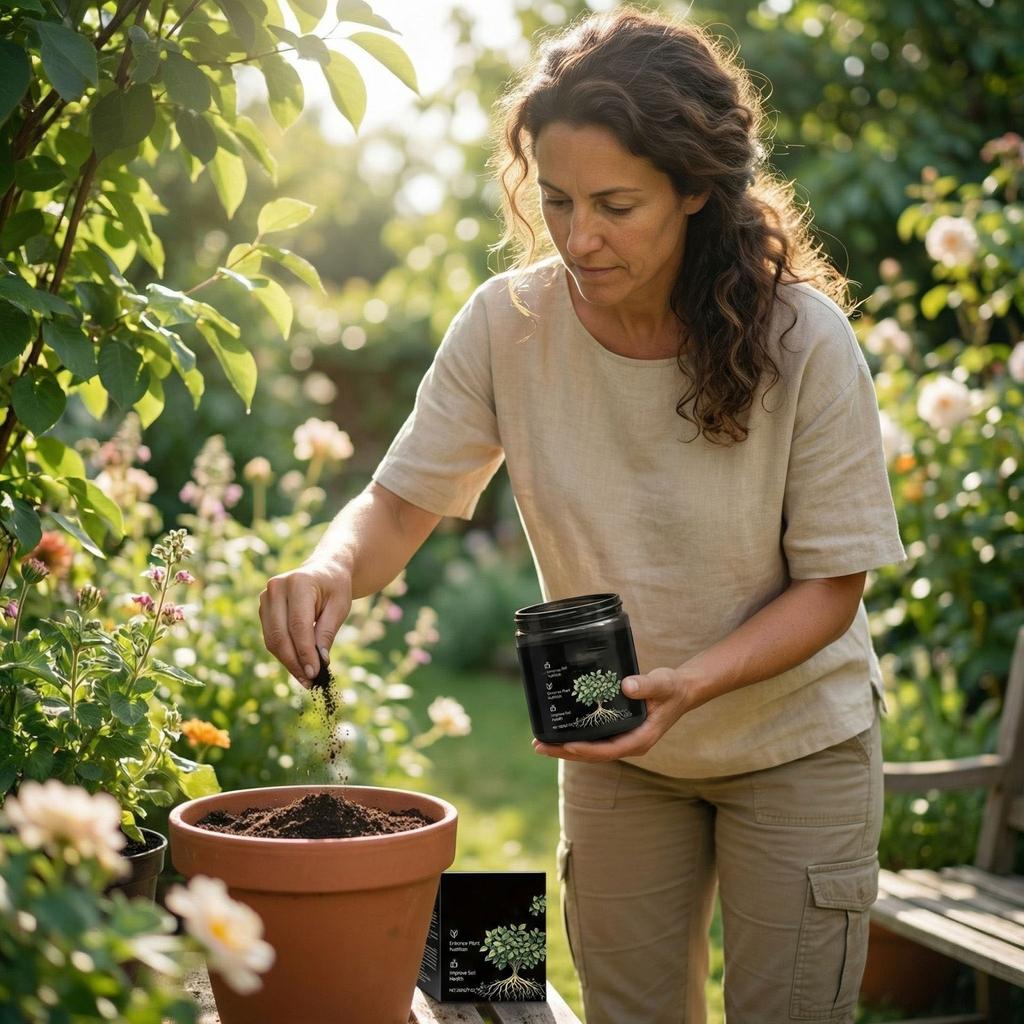 Удобрение для садовых цветов для восполнения питательных веществ
