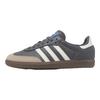 adidas Кроссовки унисекс Samba OG серые, основные белые, с резиновой подошвой, серые-пять JR0913