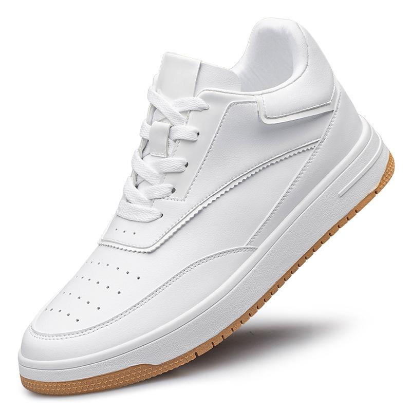 Мужские кроссовки из натуральной кожи, универсальные, 2024, классические, на шнуровке, для скейтбординга, новое поступление для мужчин, модная мужская повседневная обувь для отдыха на открытом воздухе
