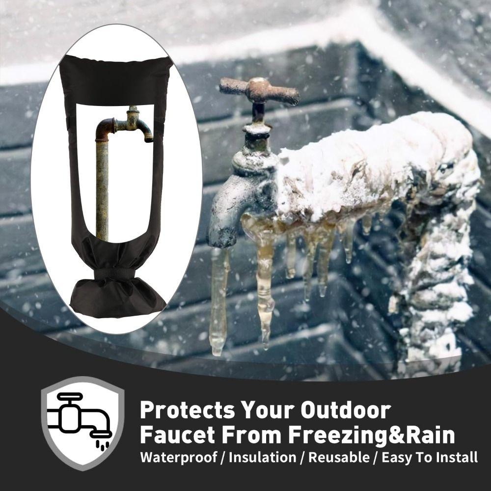 Waterproof Faucet Antifreeze Cover Universal Faucet Insulation Cover Faucet Tap Cover  Yard