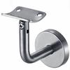 Handrail Bracket Wall Brackets Stainless Steel Glass Balustrade Stair Wall Mounted Brackets Support Hand Rail Hardware Hand Rail
