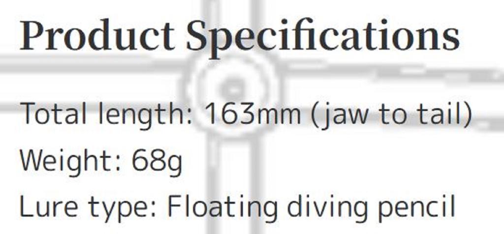 Хорошая приманка BnD 163F 163 мм 68 грамм Плавающая приманка Неоново-розовая (0130)