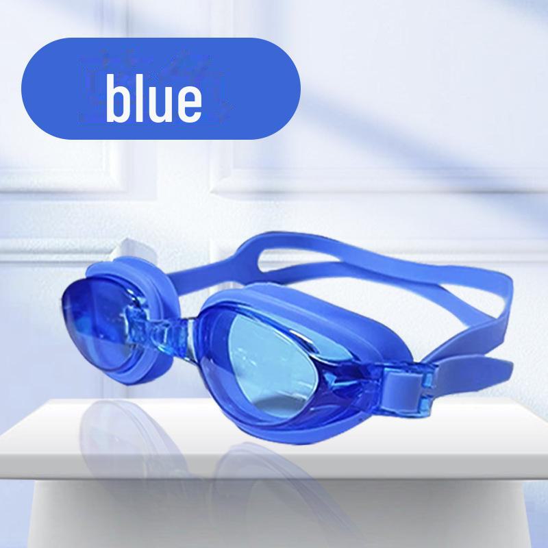 2025 Anti-Fog Electroplated Myopia Silicone Swimming Goggles Set