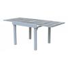 Table de jardin ModuloWood T 4 / 8 Verre Déco Bois Blanc Wilsa Garden