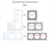 BSEED Zigbee Умные сенсорные выключатели 1/2/3 модуля Обычные французские настенные розетки Тип-C USB Функциональные модули Стеклянные панели DIY Комбинация