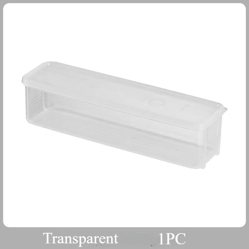 1 шт. Свежая коробка для лапши Пластиковая консервация продуктов Запечатанная коробка Прямоугольная Фрукты Холодильник для хранения Кухонные принадлежности Хранение закусок