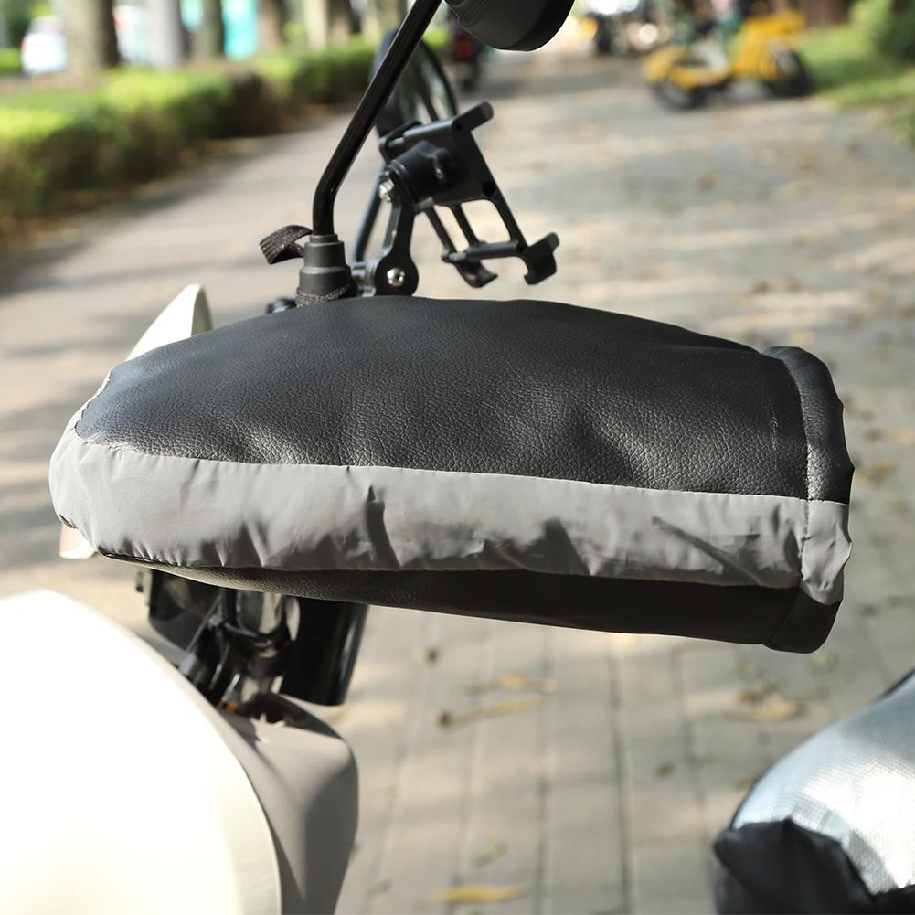 Motorcycle Handlebar Gloves Windproof Motorbike Handle Cover Gloves Universal Scooter Liner Warm Gloves Motorcycle Accessories