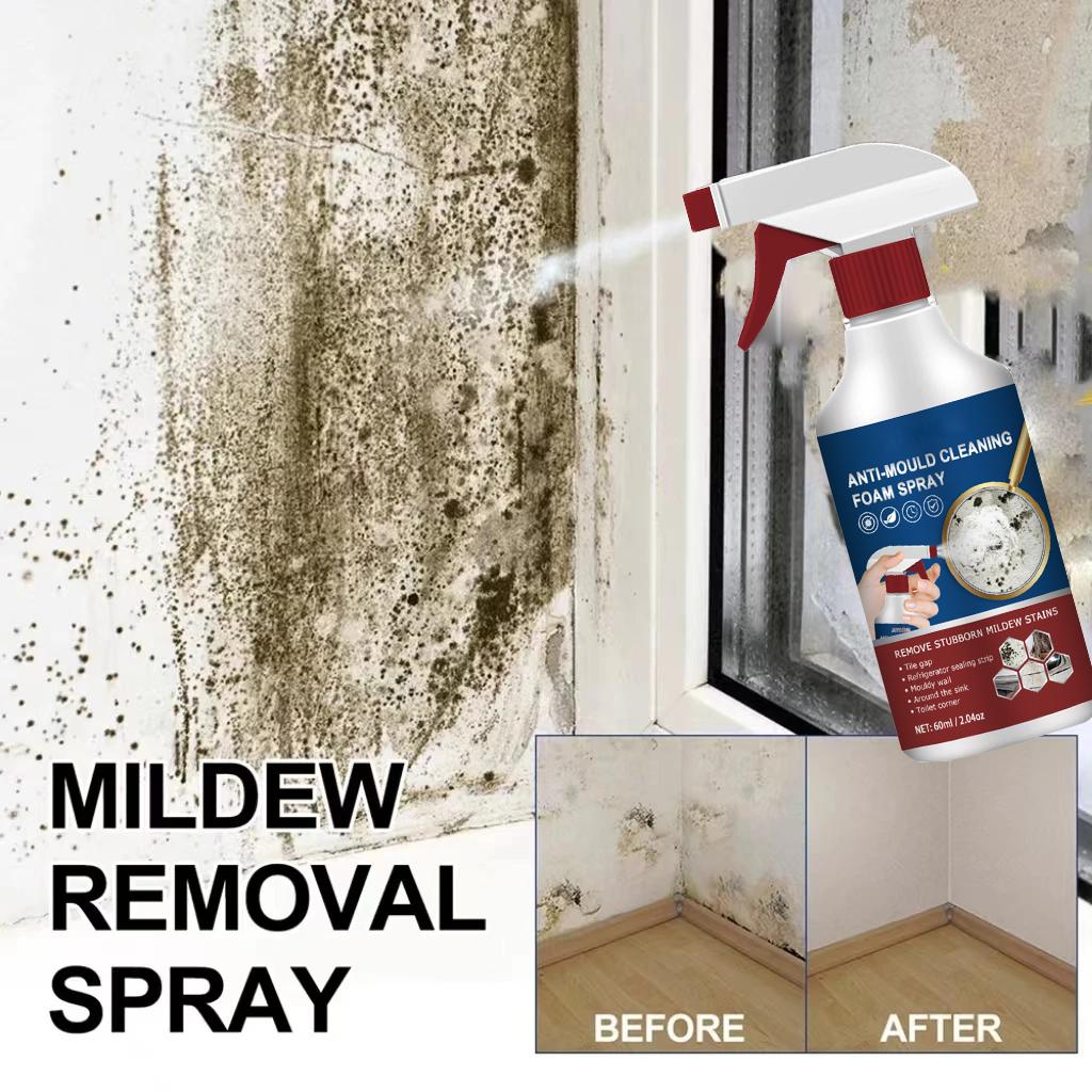 Спрей для удаления плесени, предотвращение появления грибка на мебели, плитке, стенах, удаление пятен, удаление накипи в раковине, антибактериальное чистящее средство для ванной комнаты от плесени