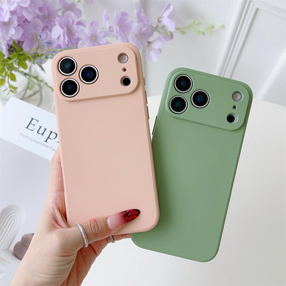 Оригинальный чехол из жидкого силикона для iPhone 17 Pro Max Мягкий ударопрочный Skin Touch Feeling Матовая крышка для iPhone 17 Air Funda