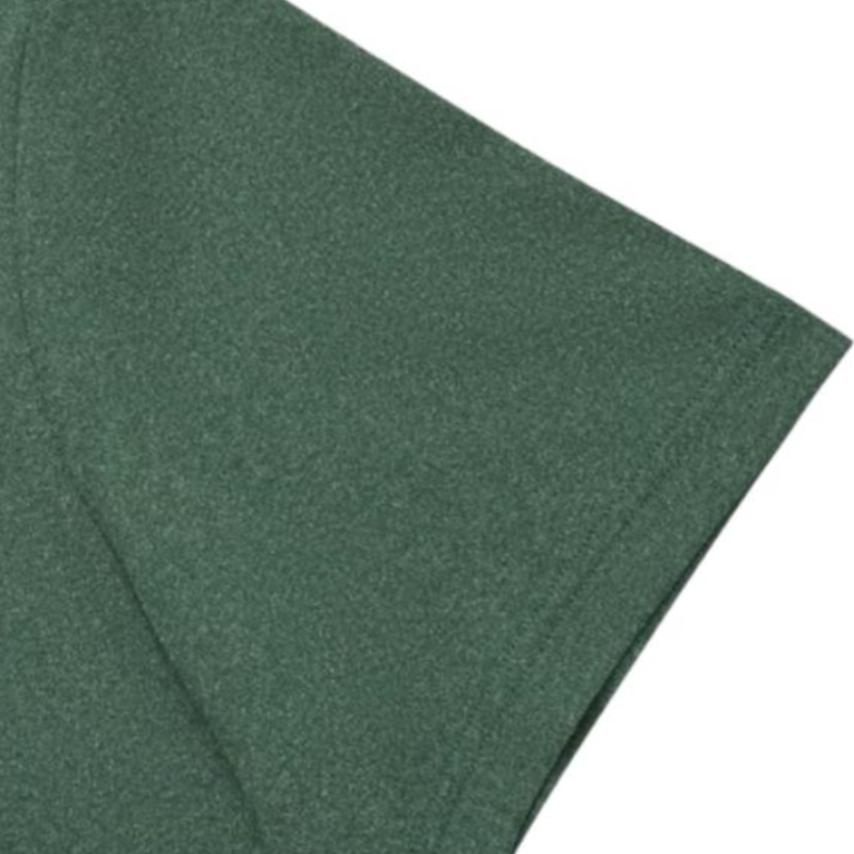 Reebok Трикотажная спортивная рубашка-поло мужская, темно-зеленая 23RMS417MGL1