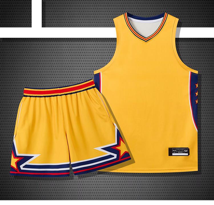 New American Basketball Jersey Sports Suit Men'S And Women'S College Student Training Jersey Team Game High-End Jersey Summer