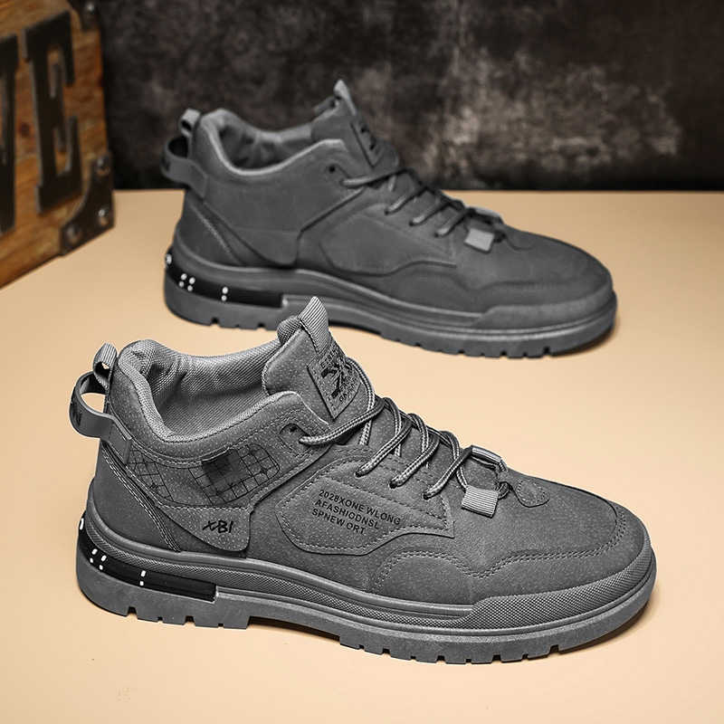 Fashion Synthetic Leather Demi-season Luxury Brand Sneakers Woman Boots Sneakers Spring Shoes Hiking Sports Trendy Cheapest