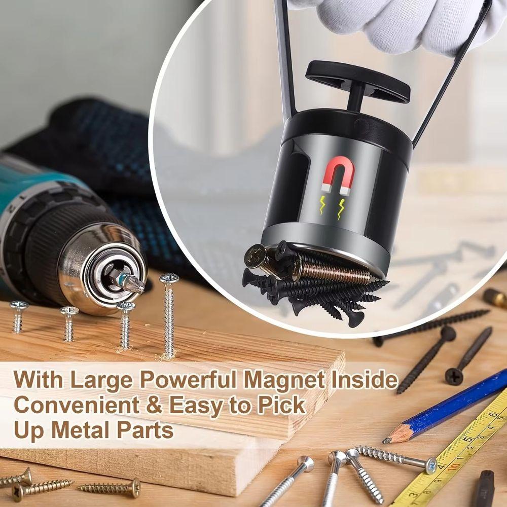 Extension Rod Magnetic Separator Heavy Duty Magnet Catcher Magnetic Pickup Tool Mechanics Use